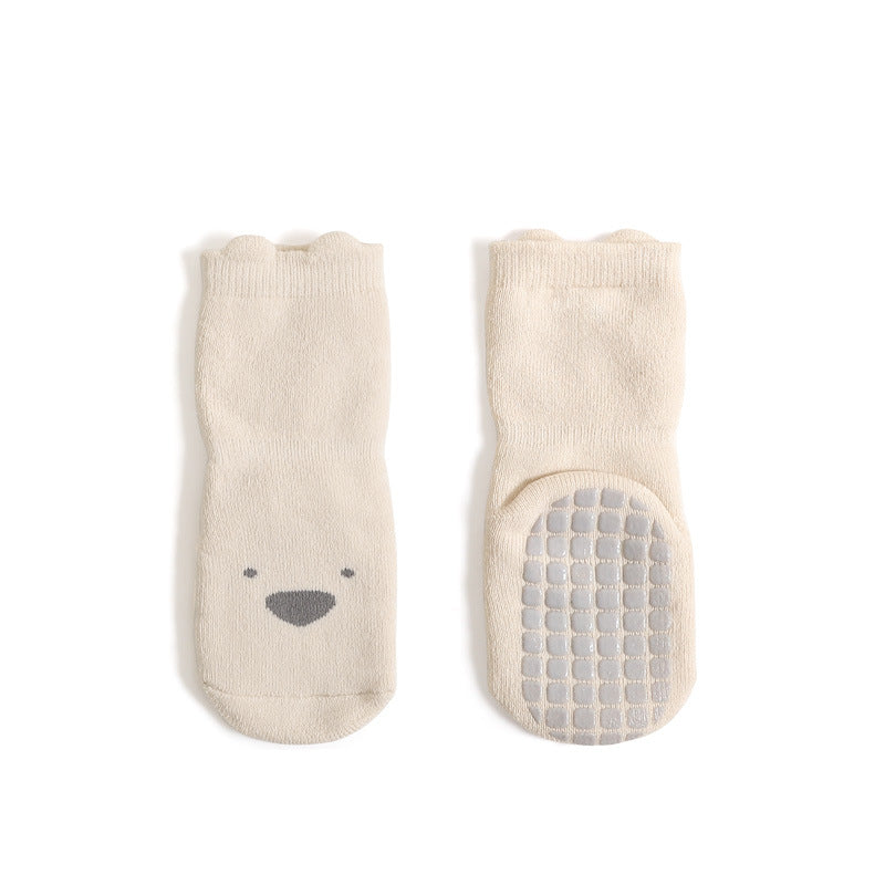 TinySockies™ Non-Slip Baby Socks - Snow