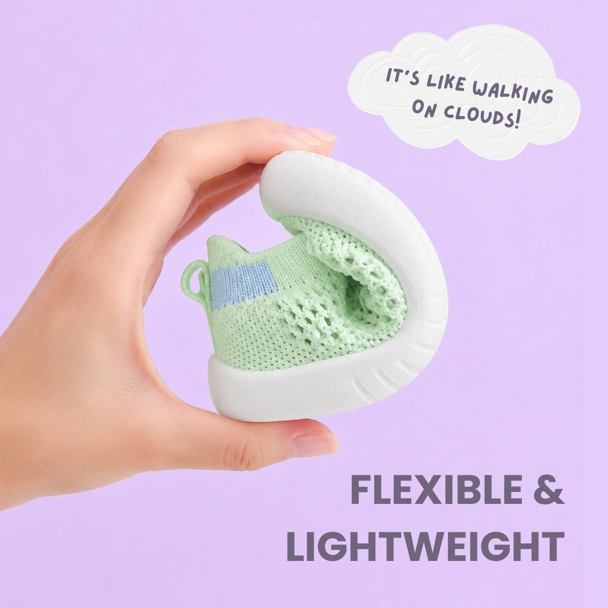 TinySockies Sporty Mesh Sneakers