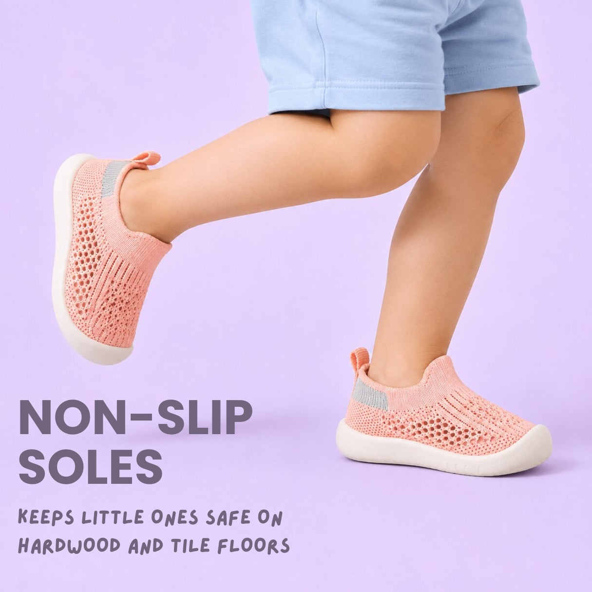 TinySockies Sporty Mesh Sneakers