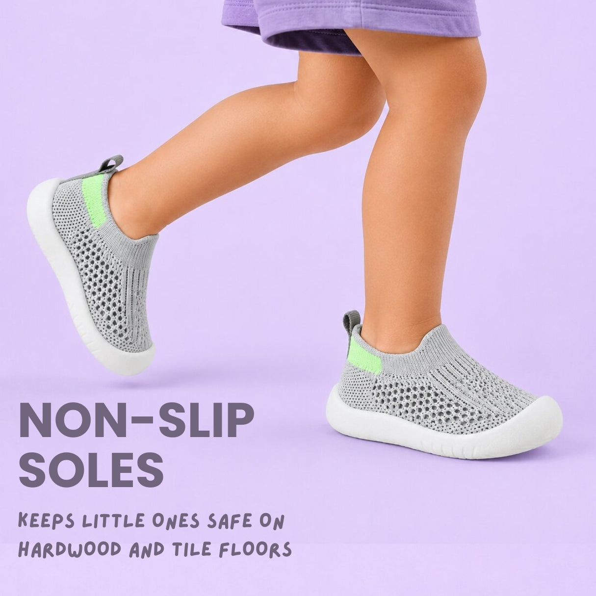 TinySockies Sporty Mesh Sneakers