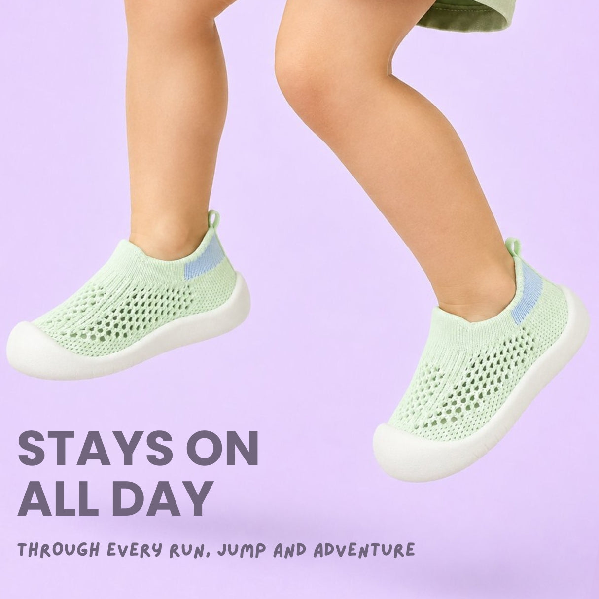 TinySockies Sporty Mesh Sneakers