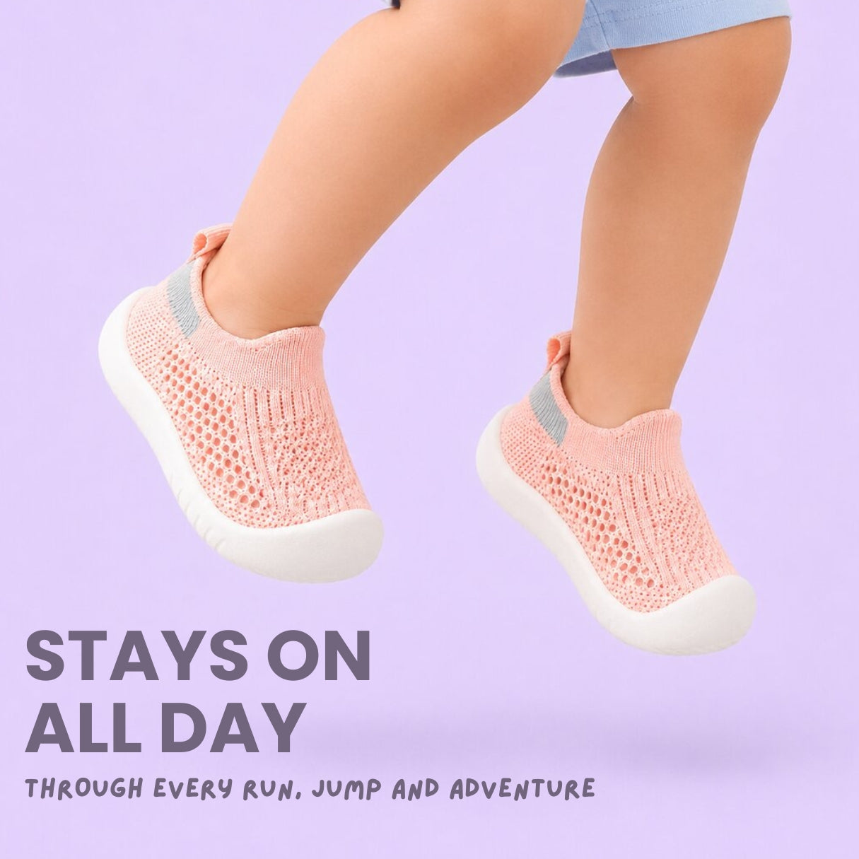 TinySockies Sporty Mesh Sneakers