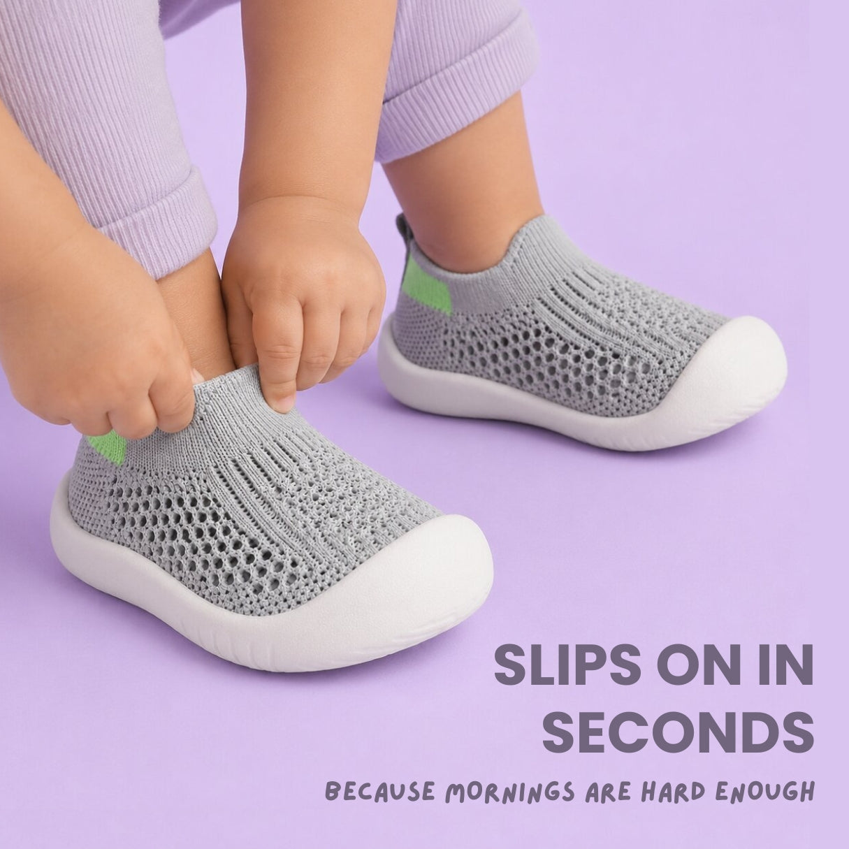 TinySockies Sporty Mesh Sneakers