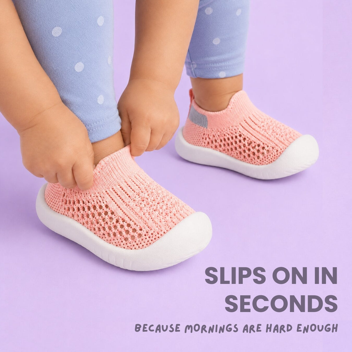 TinySockies Sporty Mesh Sneakers