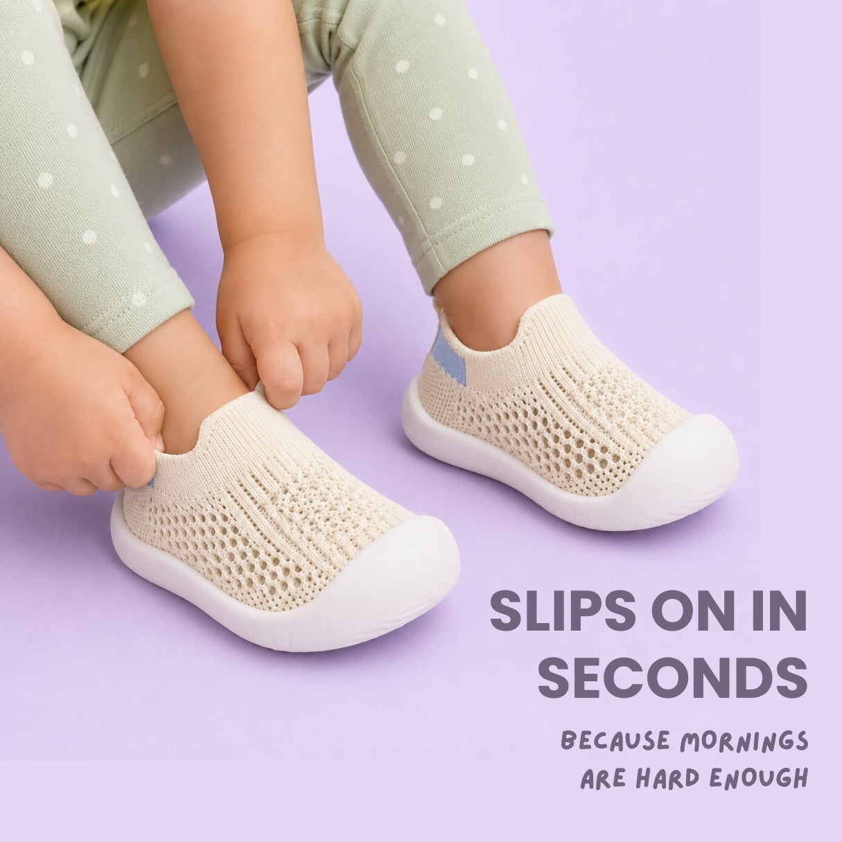 TinySockies Sporty Mesh Sneakers