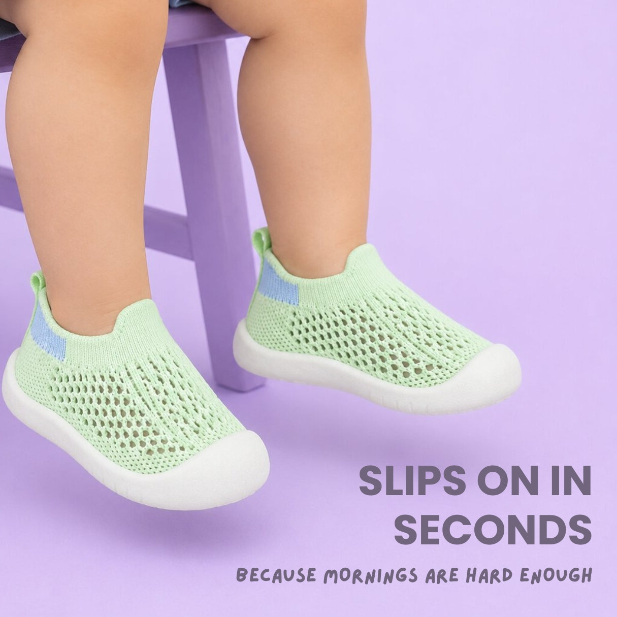 TinySockies Sporty Mesh Sneakers