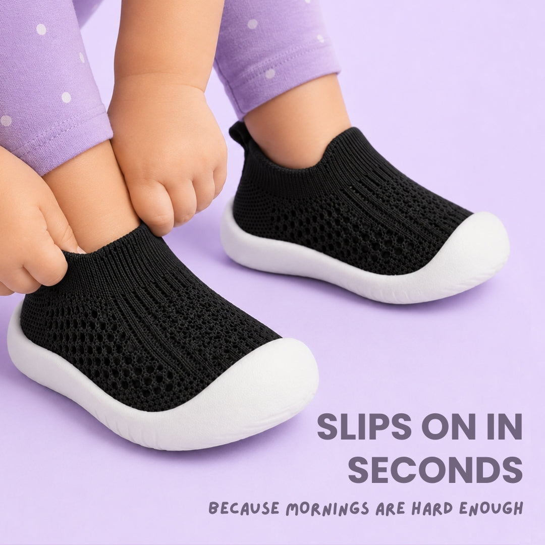 TinySockies Sporty Mesh Sneakers