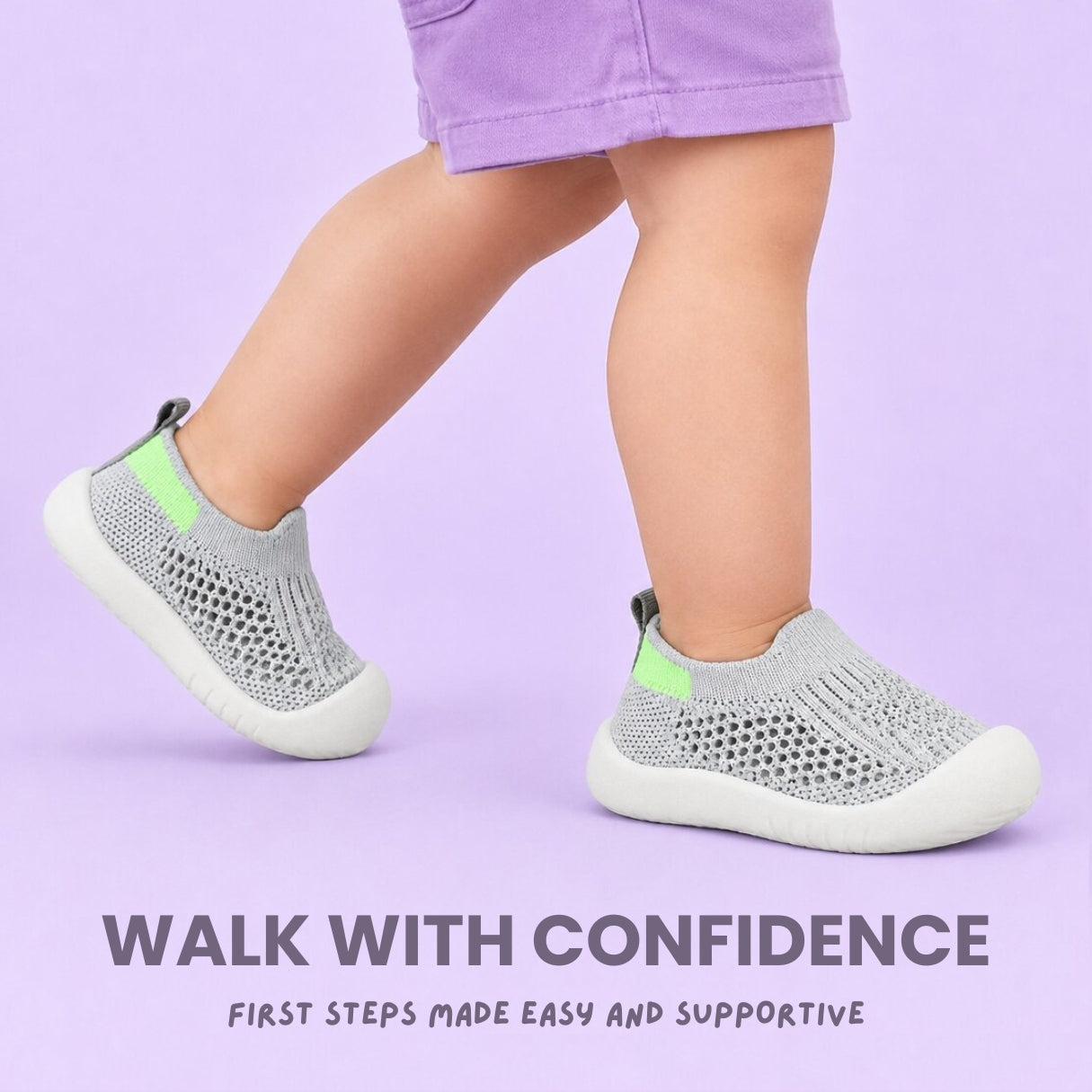 TinySockies Sporty Mesh Sneakers
