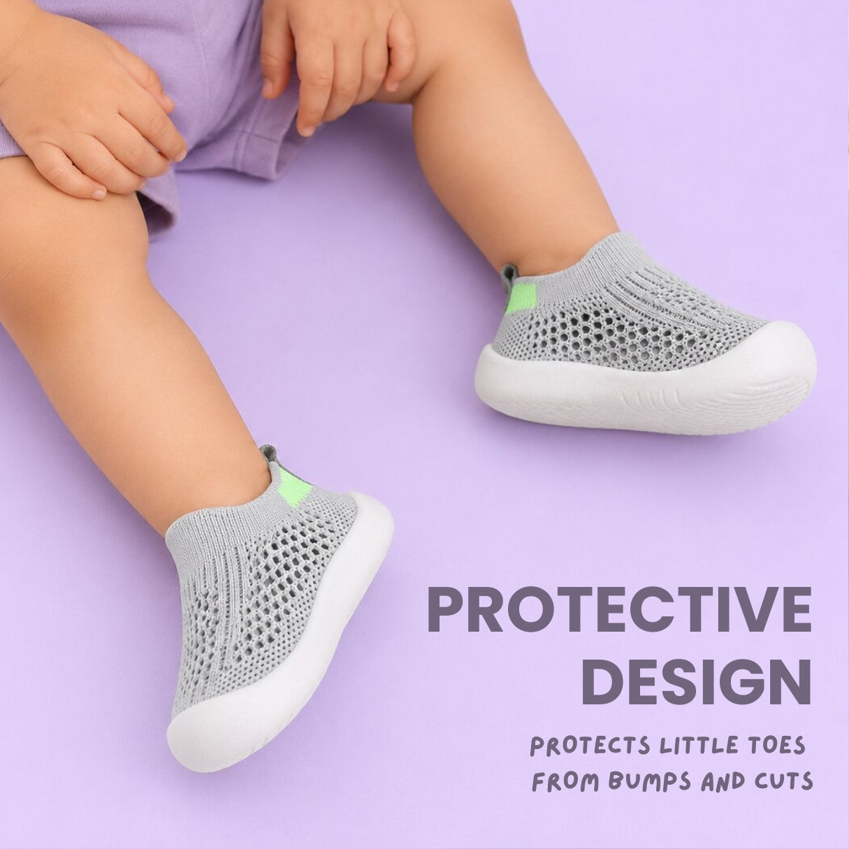 TinySockies Sporty Mesh Sneakers