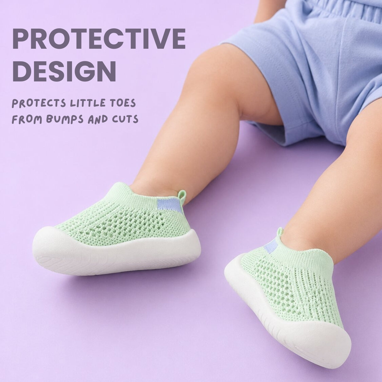 TinySockies Sporty Mesh Sneakers