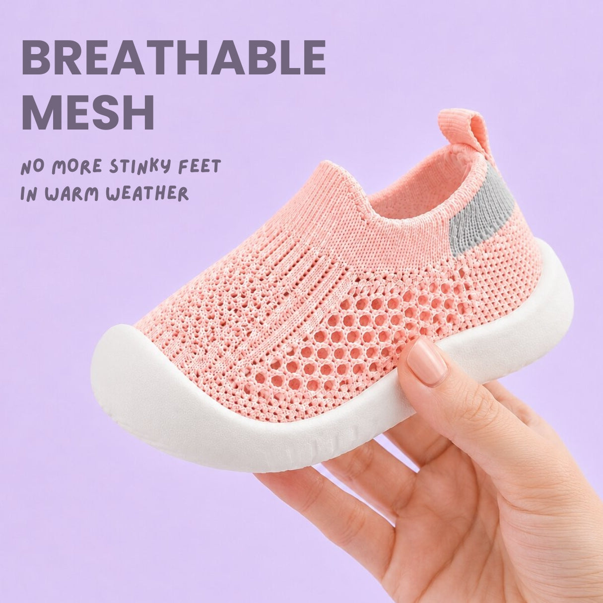 TinySockies Sporty Mesh Sneakers
