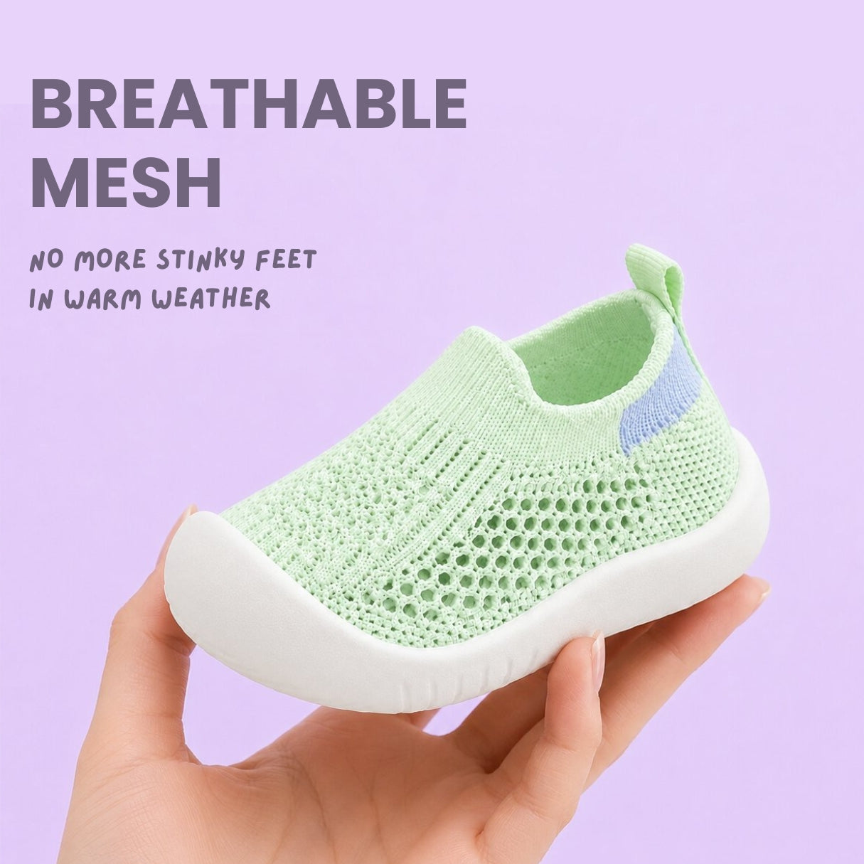 TinySockies Sporty Mesh Sneakers