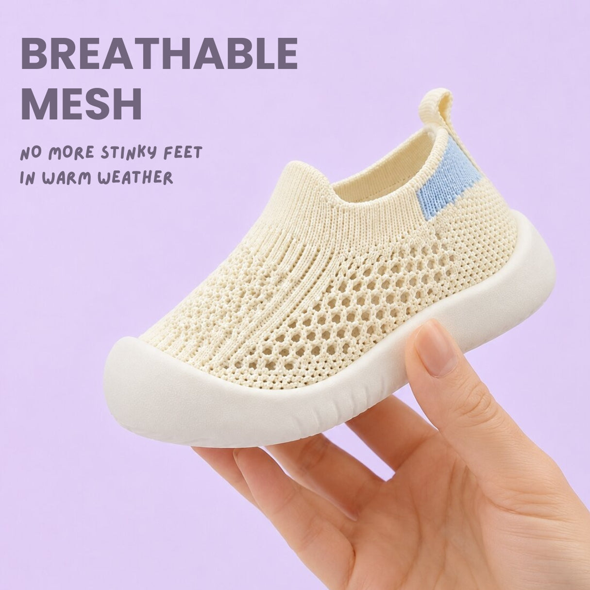 TinySockies Sporty Mesh Sneakers