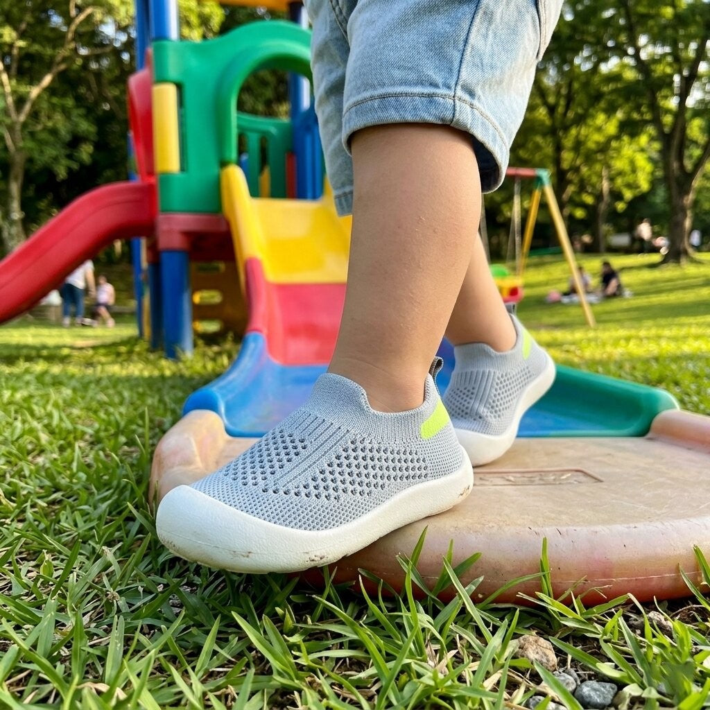 TinySockies Sporty Mesh Sneakers