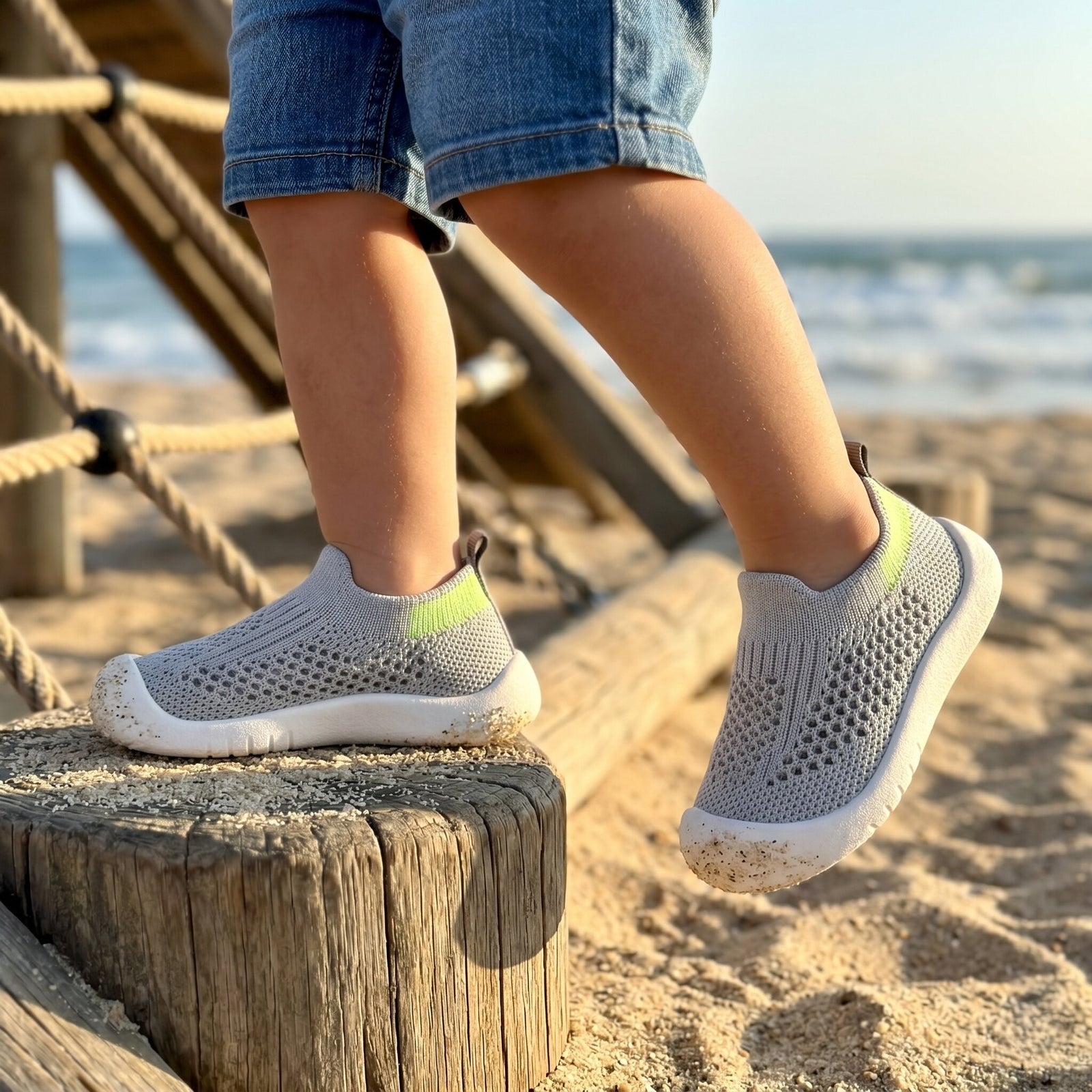 TinySockies Sporty Mesh Sneakers