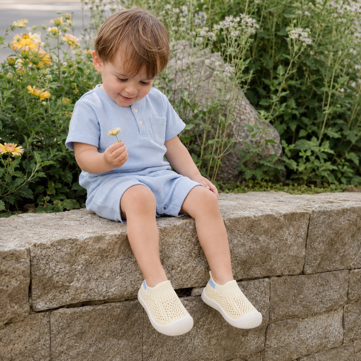 TinySockies Sporty Mesh Sneakers