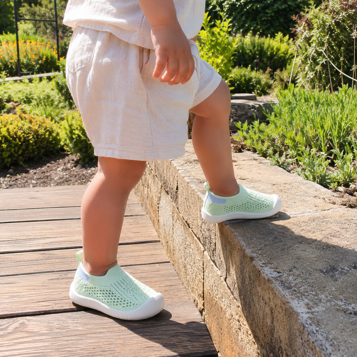 TinySockies Sporty Mesh Sneakers