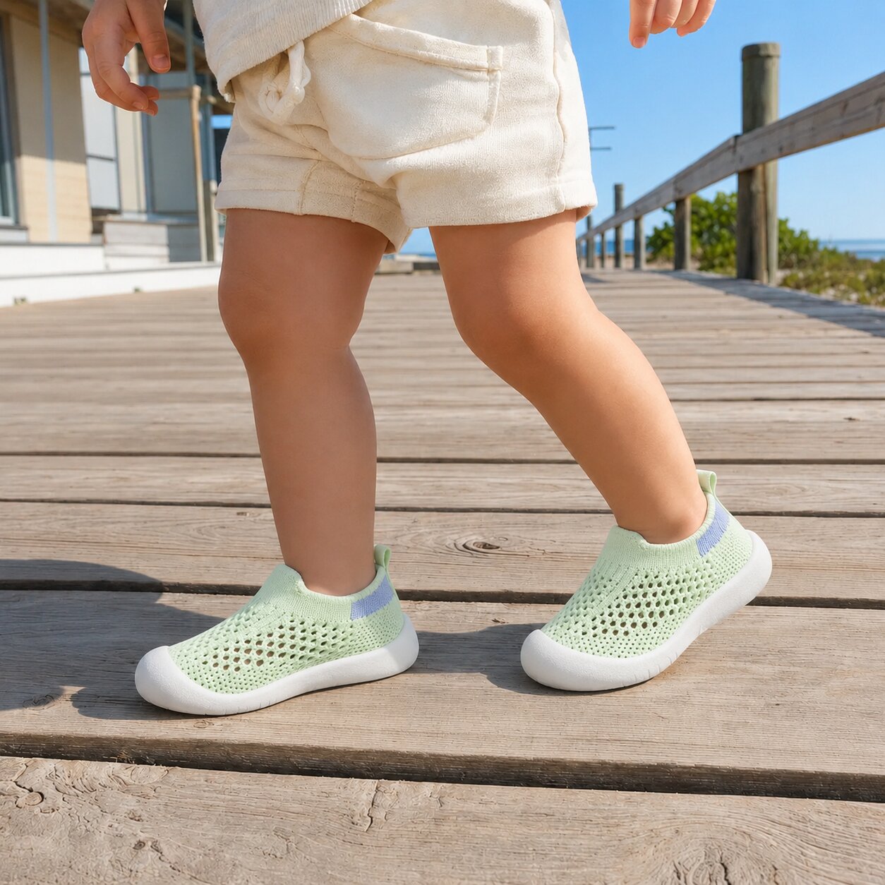 TinySockies Sporty Mesh Sneakers