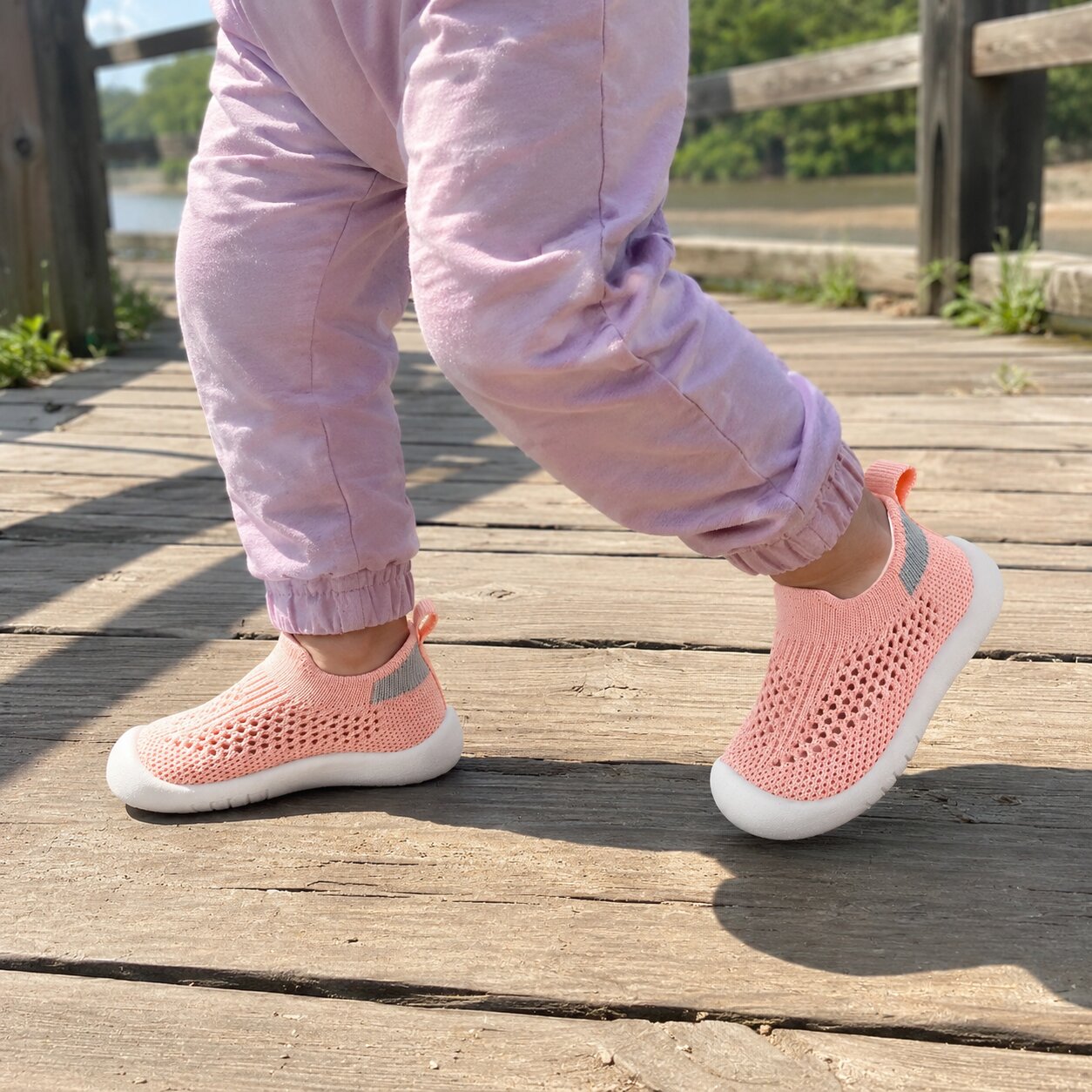 TinySockies Sporty Mesh Sneakers